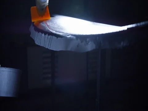 Glassing a surfboard Stock Footage 78310085