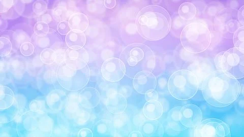 Glassmorphic Bubble Orbs with Smooth royal blue Gradient Flow Backdrop. Stock Illustration