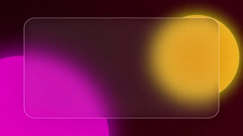 Glassmorphism Effect Motion Graphic Background. Blurred Effect. Stock Footage 173380080