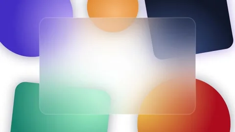 GlassMorphism Stock Footage 335920587