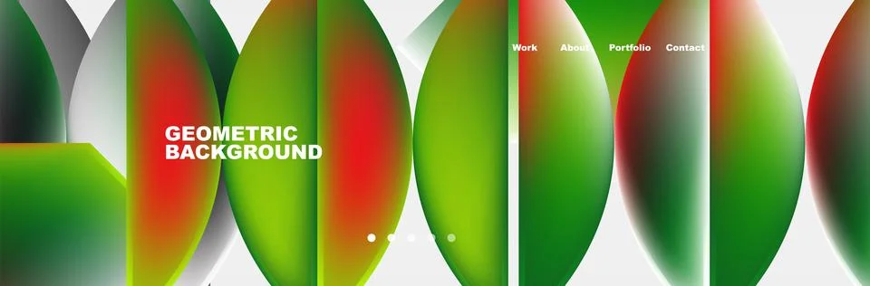 Glassmorphism geometric abstract background. Vector Illustration For Wallpaper 스톡 일러스트