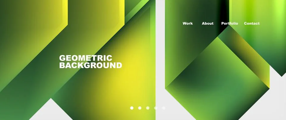 Glassmorphism geometric abstract background. Vector Illustration For Wallpaper Stock Illustration