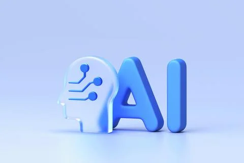 Glassmorphism icon set featuring stylized head profile with integrated circ.. Stock-Illustration