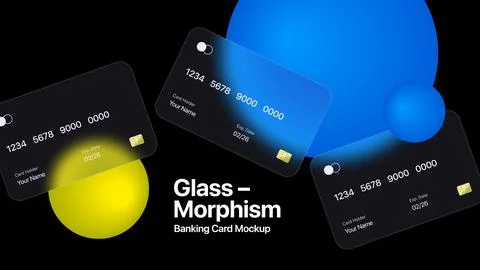 Glassmorphism Stock Illustration
