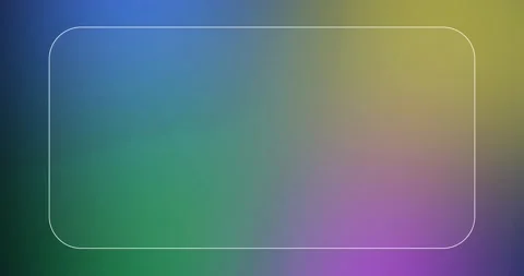 Glassmorphism Shapes Animation Stock Footage 168080707