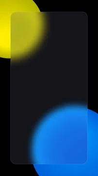 Glassmorphism Stories Background Vector Template. Abstract Background Stock Illustration