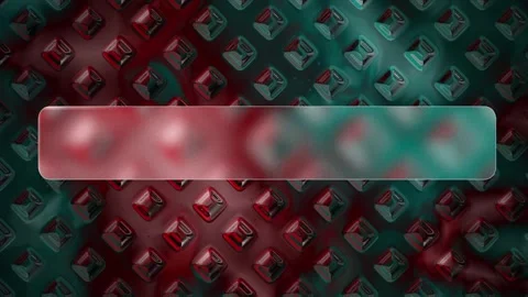 Glassmorphism UI Frame Animation with Chrome Metal Texture Background Stock-Footage 334936768
