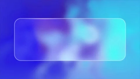 Glassmorphism UI Frame Motion Graphic with Moving Gradient Background Stock-Footage 334936752