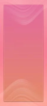 Glassmorphism Vertical Banner Template – Rose Pink and Peach Background Stock Illustration