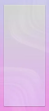 Glassmorphism Vertical Banner Template – Soft Pink and Violet Abstract Stock Illustration