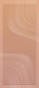 Glassmorphism Vertical Banner Template – Warm Earthy Terracotta Abstract Stock Illustration