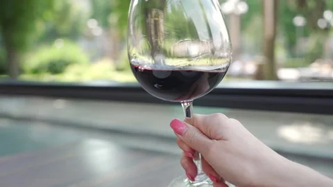 Glassofwinesuperslowmo Stock Footage 147728209
