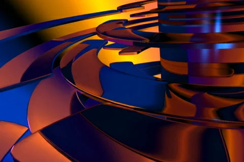 GlassRingsE 15 Video stock 154280