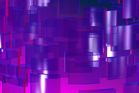 GlassSquaresB 15 Stock Footage 154282