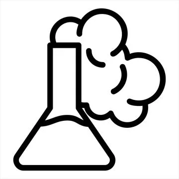 Glassware line icon vector illustration isolated on white background Stock Illustration