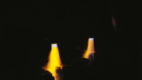 Glassware production line Stock Footage 97193229