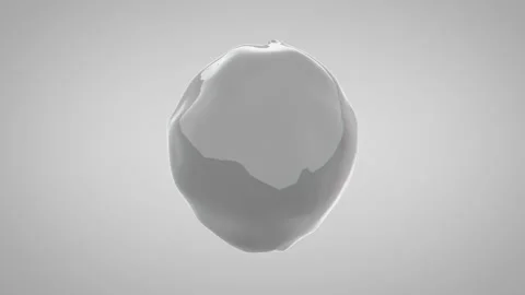 Glassy 3D water sphere background 스톡 동영상 142277866