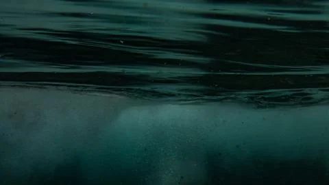 Glassy Green Underwater Stock Photos