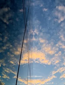 Glassy sky Foto stock