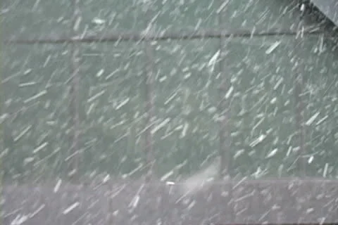 Glassy Snow Stock Footage 22618570