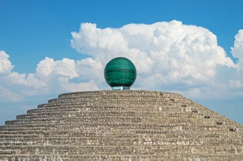 Glassy sphere Stock Photos