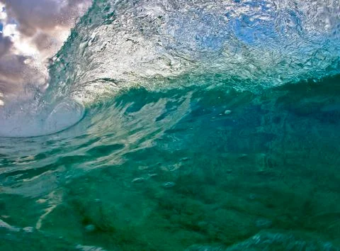 Glassy Waves Stock Photos