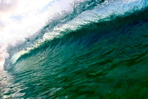 Glassy waves Stock Photos