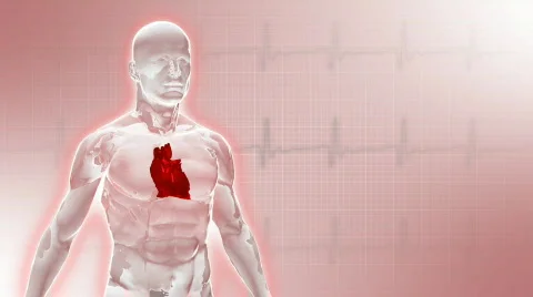 GlassyHeartMan Stock Footage 608081