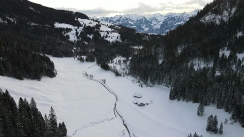 Glaubenberg valley Vídeos de archivo 145853398