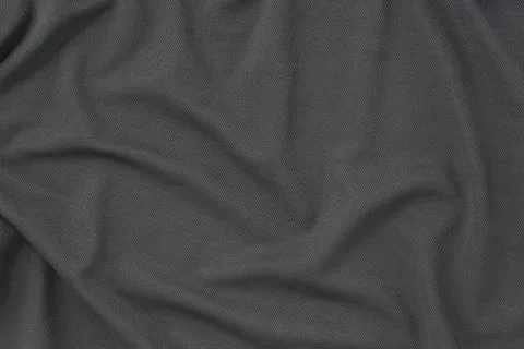 Glay jersey polyester fabric texture background, sports wear background. Stock Photos