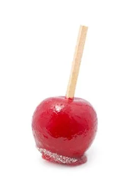 Glazed apple Stock Photos