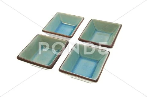 Glazed Bowls Stock Photos