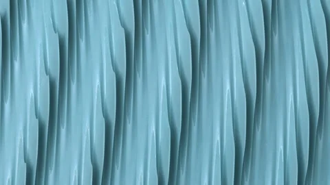Glazed Ceramic Wall with Twisted Relief 3D Render Seamless Loop Animation Stock Footage 338313705