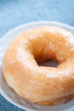 Glazed donut Stock Photos