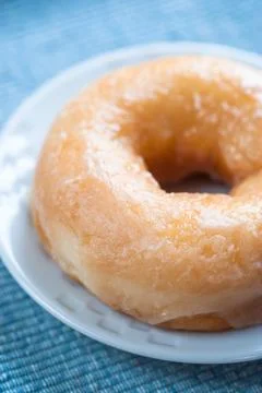 Glazed donut Stock Photos