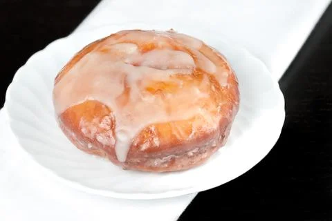 Glazed doughnut Stock Photos