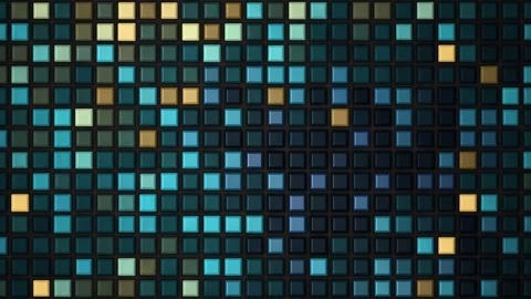 Glazed Mosaic Tile Stock Footage 342732027