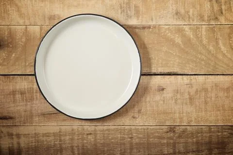 Glazed plate view Fotos de archivo