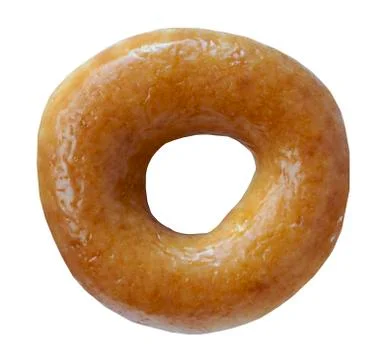 Glazed Ring Donut 写真素材