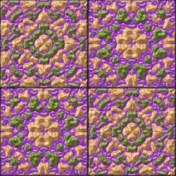 Glazed tiles seamless generated hires texture 스톡 일러스트