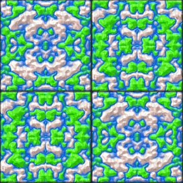 Glazed tiles seamless generated hires texture Stock Illustration