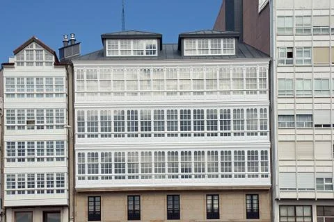 Glazed windows Stock Photos