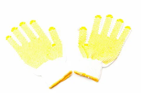 Glazier gloves 写真素材