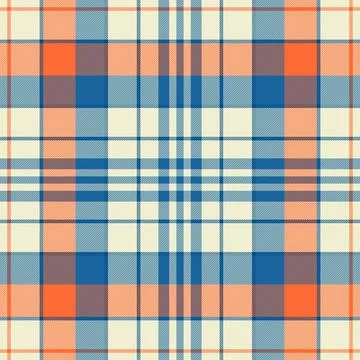 Glen background check tartan, spring pattern plaid seamless. Printing vecto.. イラスト素材
