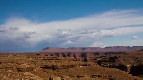 Glen Canyon tIme lapse Video stock 11153863