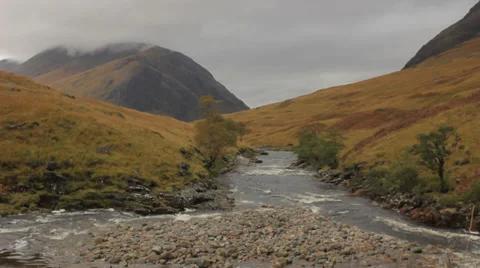 Glen Etive, Scotland Stock Footage 35156798