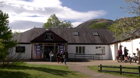 GLEN NEVIS VISITOR CENTRE Stock Footage 38239509