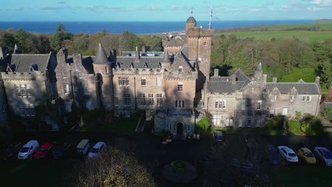 Glenapp Castle Scotland Video stock 229964142