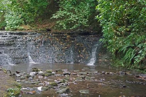 Glencar Waterfall Stock Photos