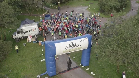 Glencoe Marathon 2018 動画素材 95860966